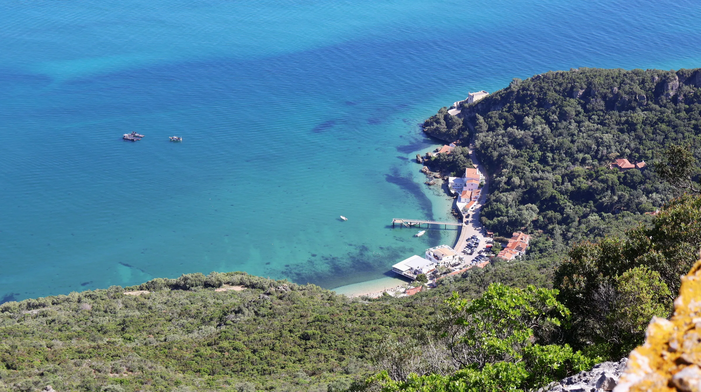 Author exploring Portugal